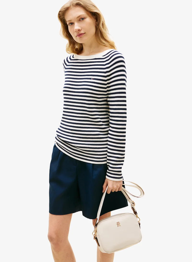 TOMMY HILFIGER  Monogram Crossbody Camera Bag for Women | Best Price UAE